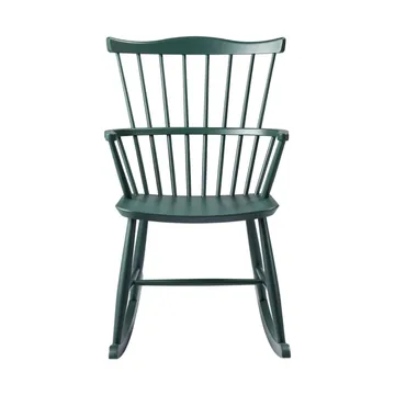 Silla mecedora J52G - Black green - FDB Møbler