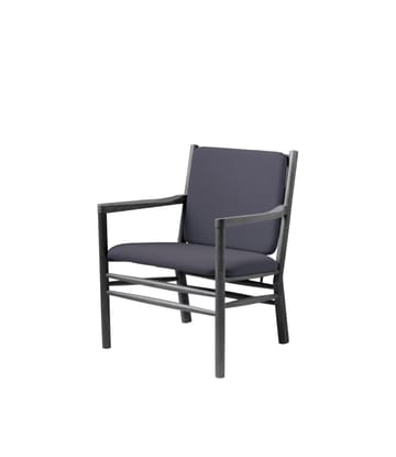 Sillón J147 - Oak black painted-dark blue - FDB Møbler