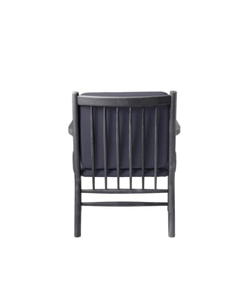 Sillón J147 - Oak black painted-dark blue - FDB Møbler