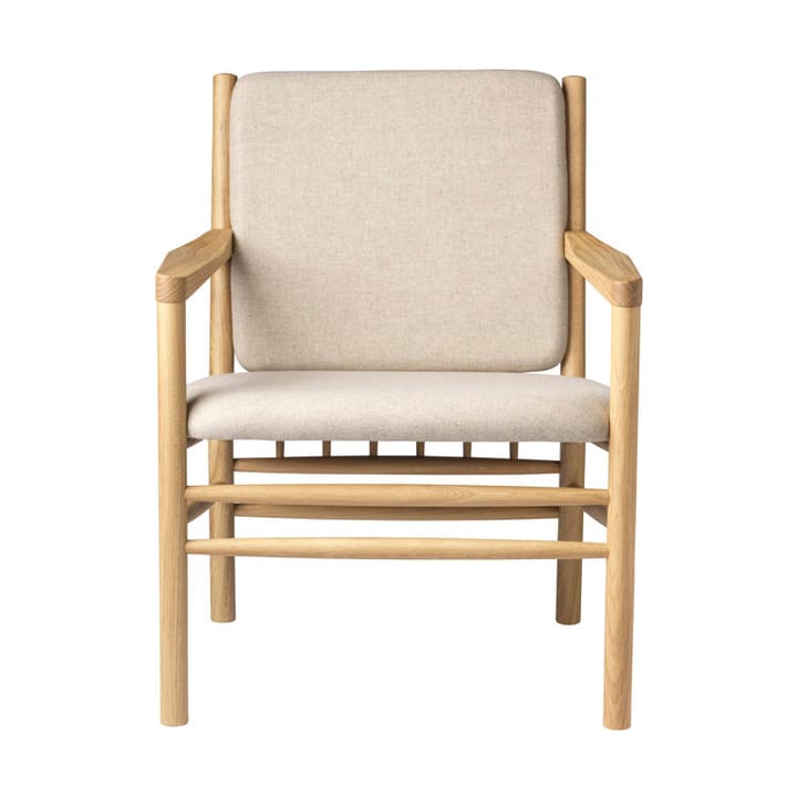 Sillón J147 - Oak nature lacquered-beige - FDB Møbler