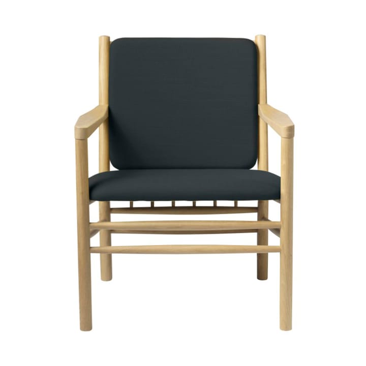 Sillón J147 - Oak nature lacquered-dark green - FDB Møbler