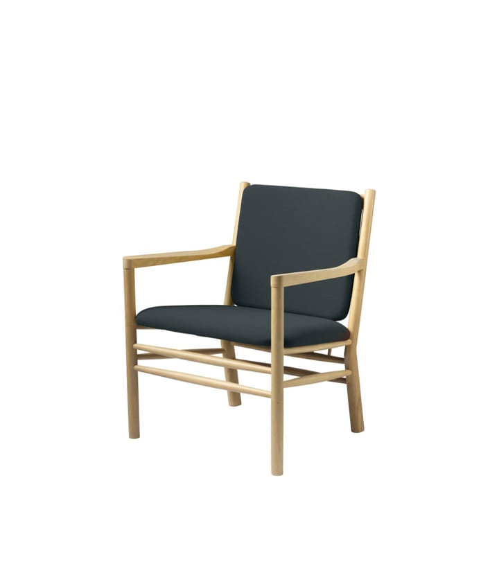 Sillón J147, Oak nature lacquered-dark green FDB Møbler