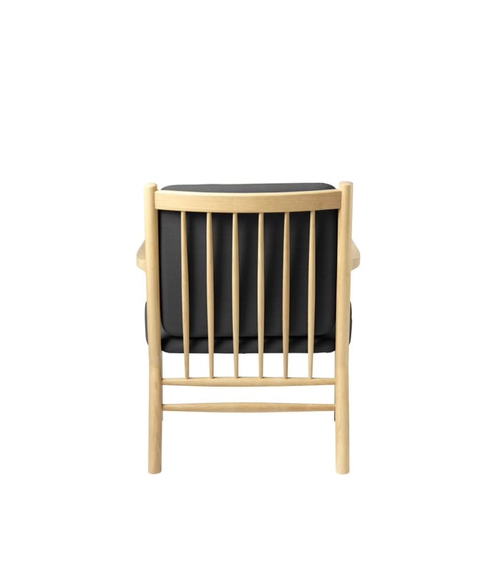 Sillón J147, Oak nature lacquered-dark grey FDB Møbler