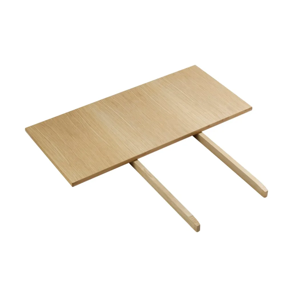Tablero extensible C41, 82x37 cm oak nature-oak nature lacquered FDB Møbler