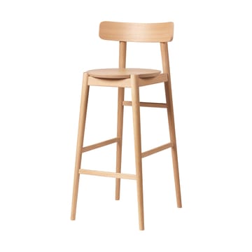 Taburete J184 Øst 75 cm - Oak nature lacquered - FDB Møbler