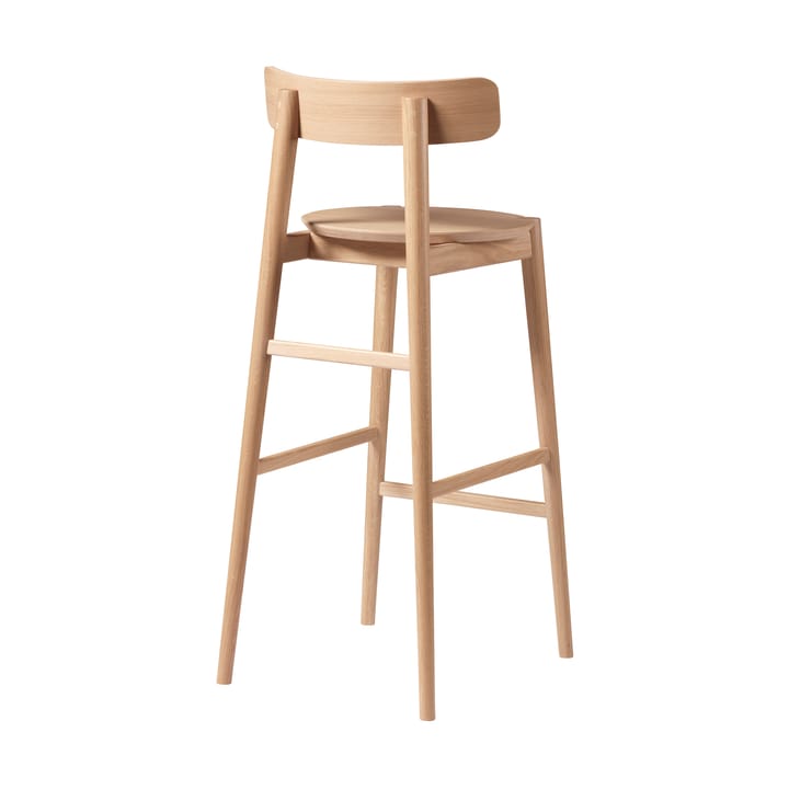 Taburete J184 Øst 75 cm, Oak nature lacquered FDB Møbler