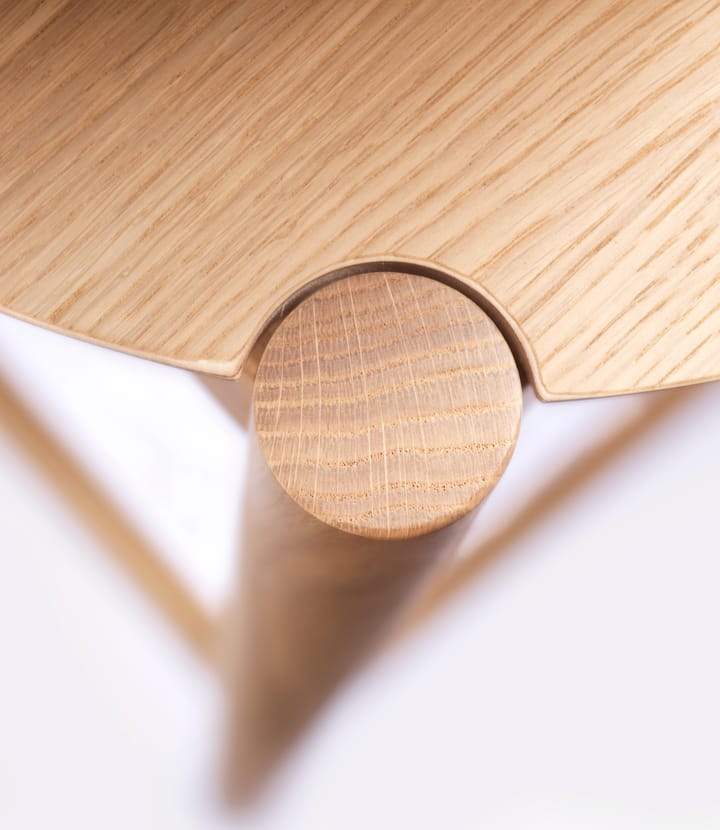 Taburete J184 Øst 75 cm, Oak nature lacquered FDB Møbler