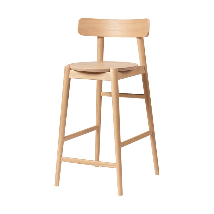 Taburete J185 Øst 65 cm, Oak nature lacquered FDB Møbler