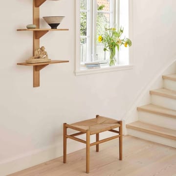 Taburete J84 - Smoked oak oiled-nature - FDB Møbler