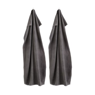 Toalla de baño R33 Kirkeby 2-pack - Granite gray - FDB Møbler