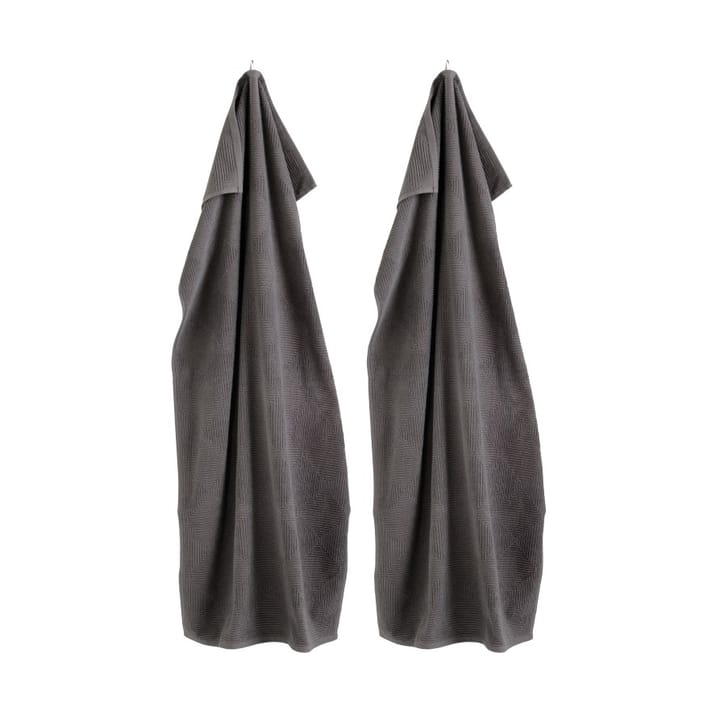 Toalla de baño R33 Kirkeby 2-pack, Granite gray FDB Møbler