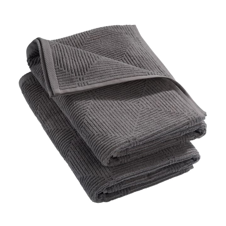 Toalla de baño R33 Kirkeby 2-pack, Granite gray FDB Møbler