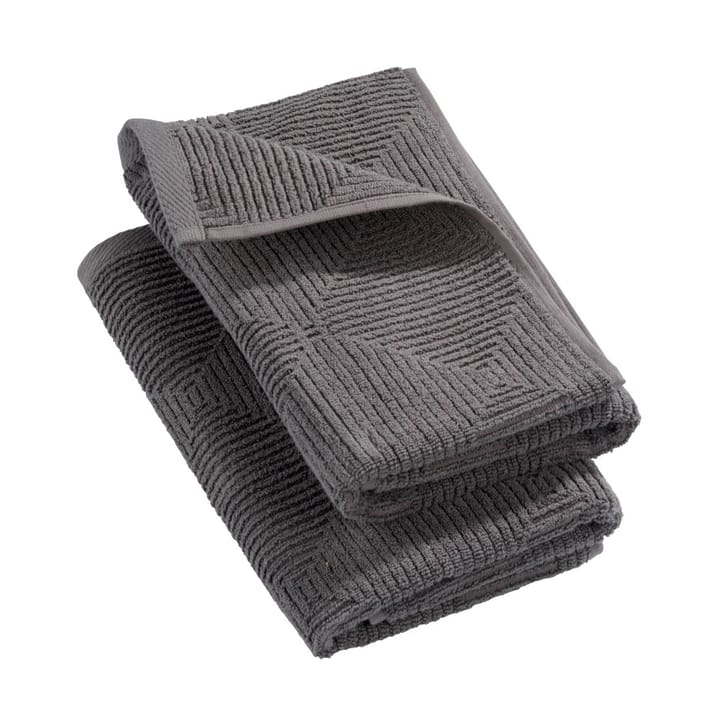 Toalla R33 Kirkeby 2-pack, Granite gray FDB Møbler