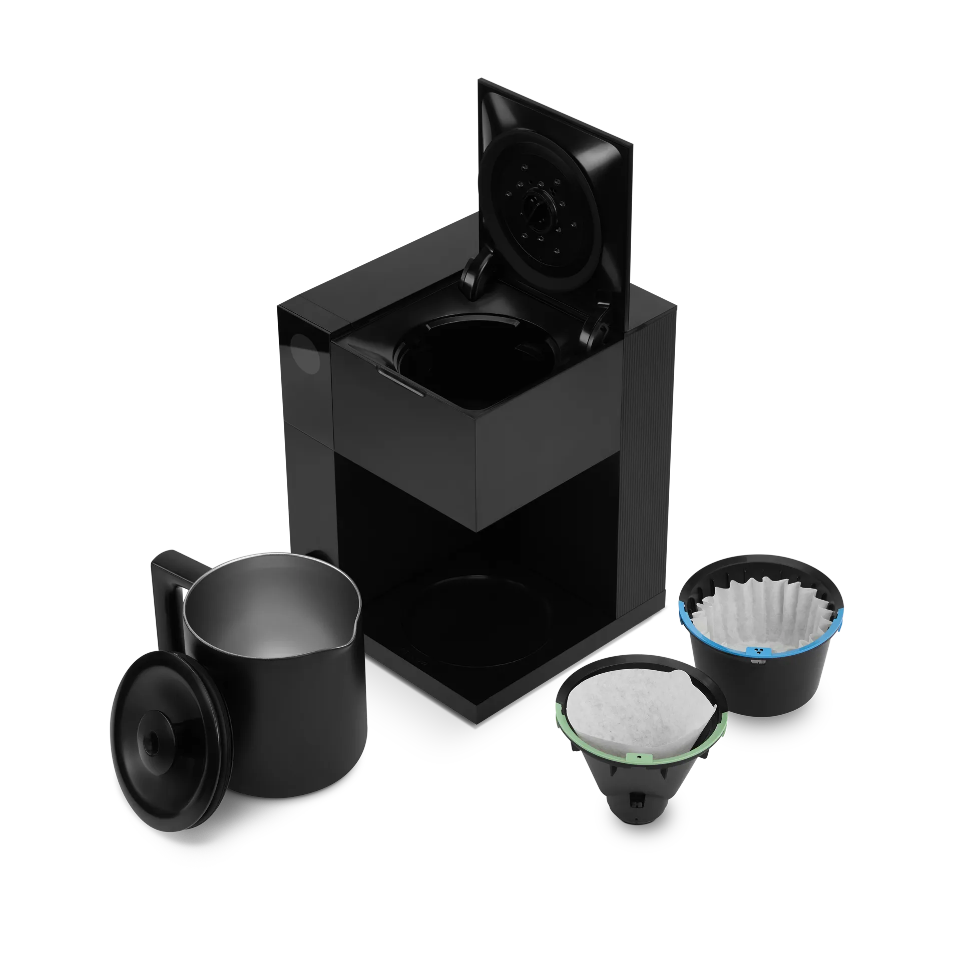 Cafetera Aiden Precision, Matte black Fellow