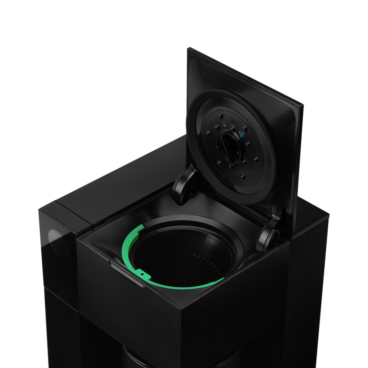 Cafetera Aiden Precision, Matte black Fellow