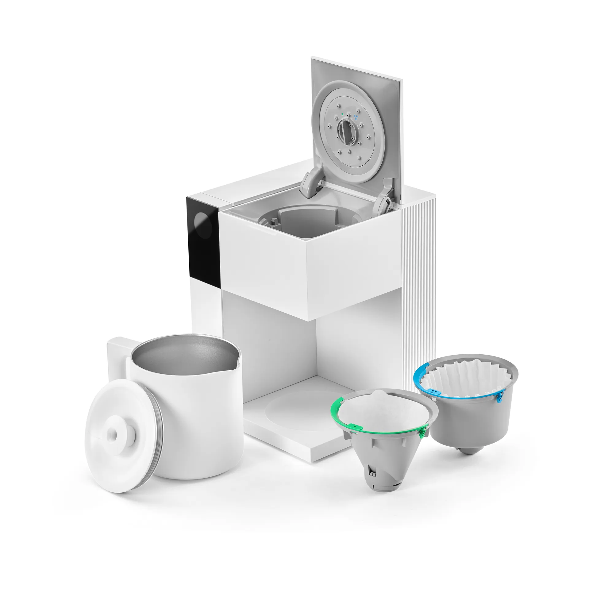 Cafetera Aiden Precision, Matte white Fellow