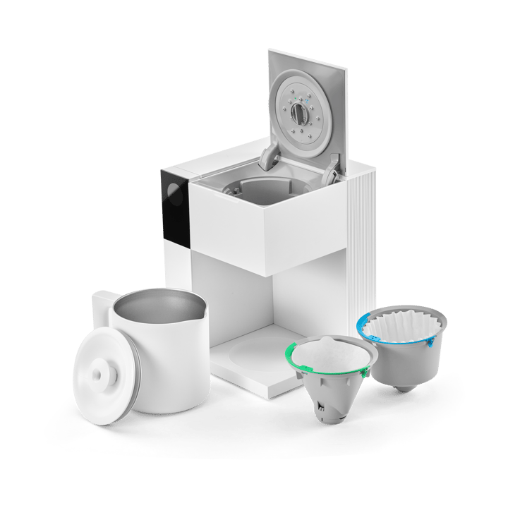Cafetera Aiden Precision, Matte white Fellow