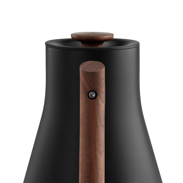 Hervidor de agua Corvo EKG Pro con temperatura variable 90 cl, Matte black-walnut Fellow