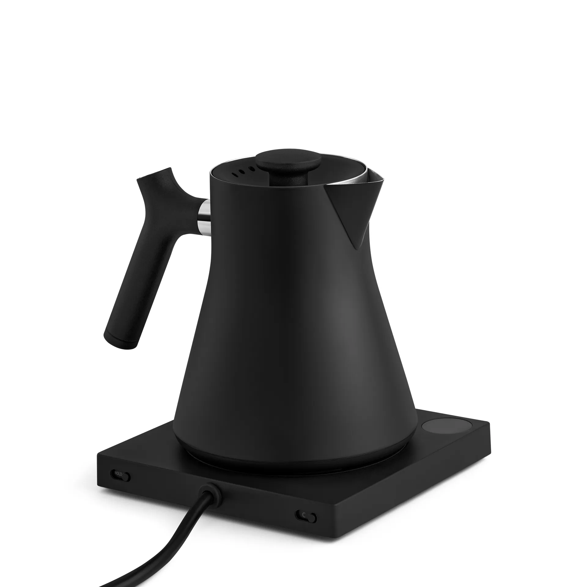 Hervidor de agua Corvo EKG Pro con temperatura variable 90 cl, Matte black Fellow