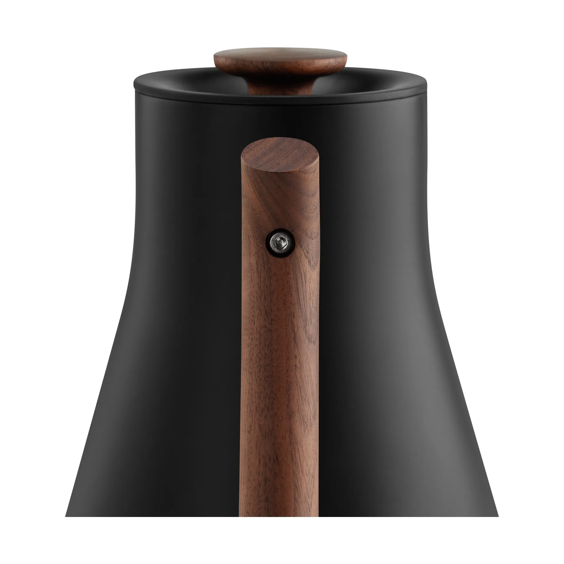 Hervidor eléctrico Corvo EKG Pro 0.9 L, Matte black-walnut Fellow