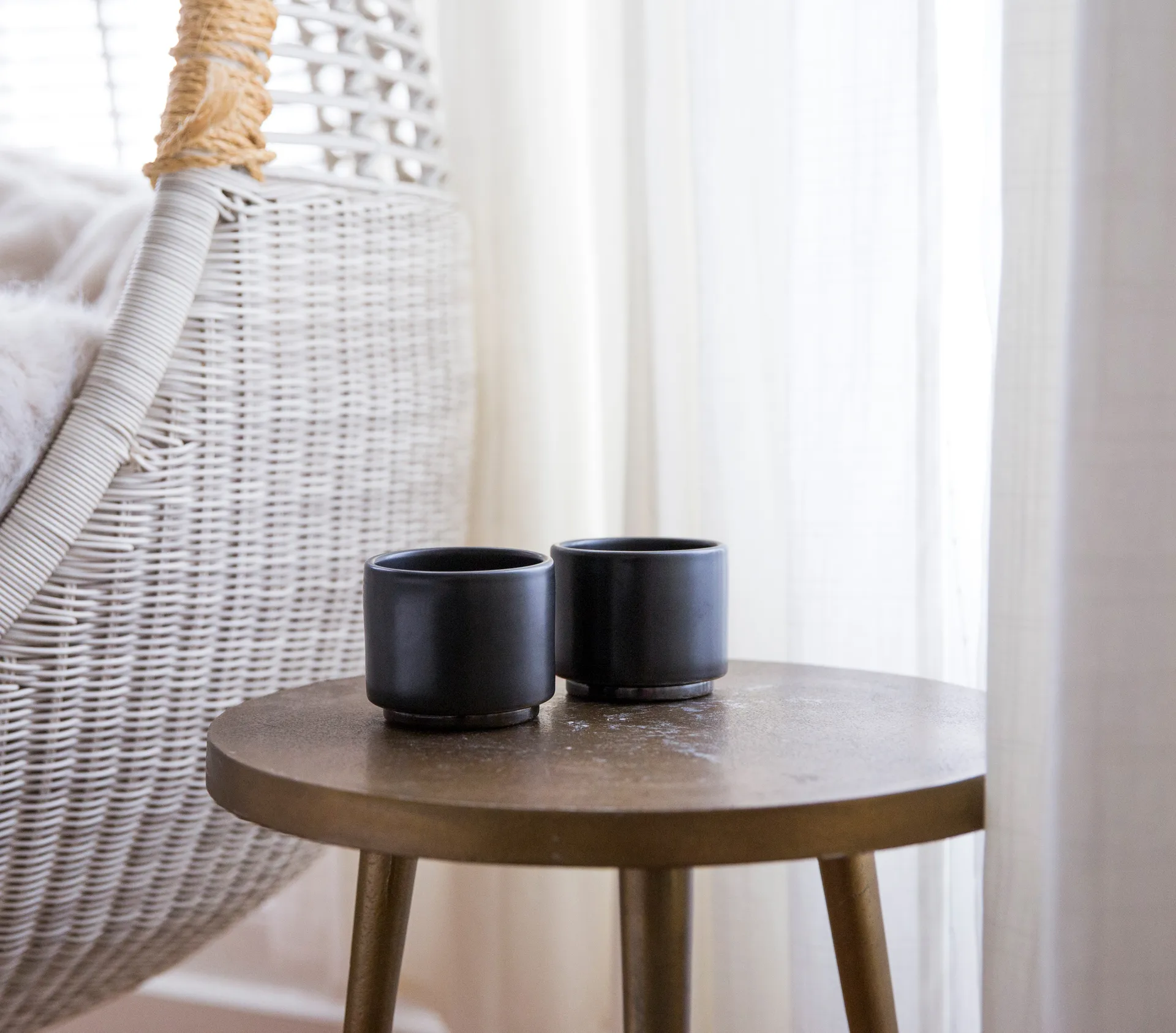 Taza de cappuccino Monty Milk Arts 19,2 cl, Matte black Fellow