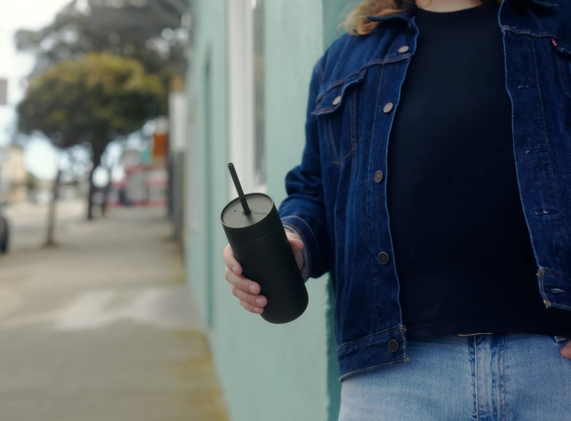 Taza térmica Carter Cold Mug 47 cl, Matte black Fellow