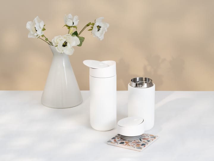 Taza térmica Carter con cierre deslizante 47 cl, Matte white Fellow