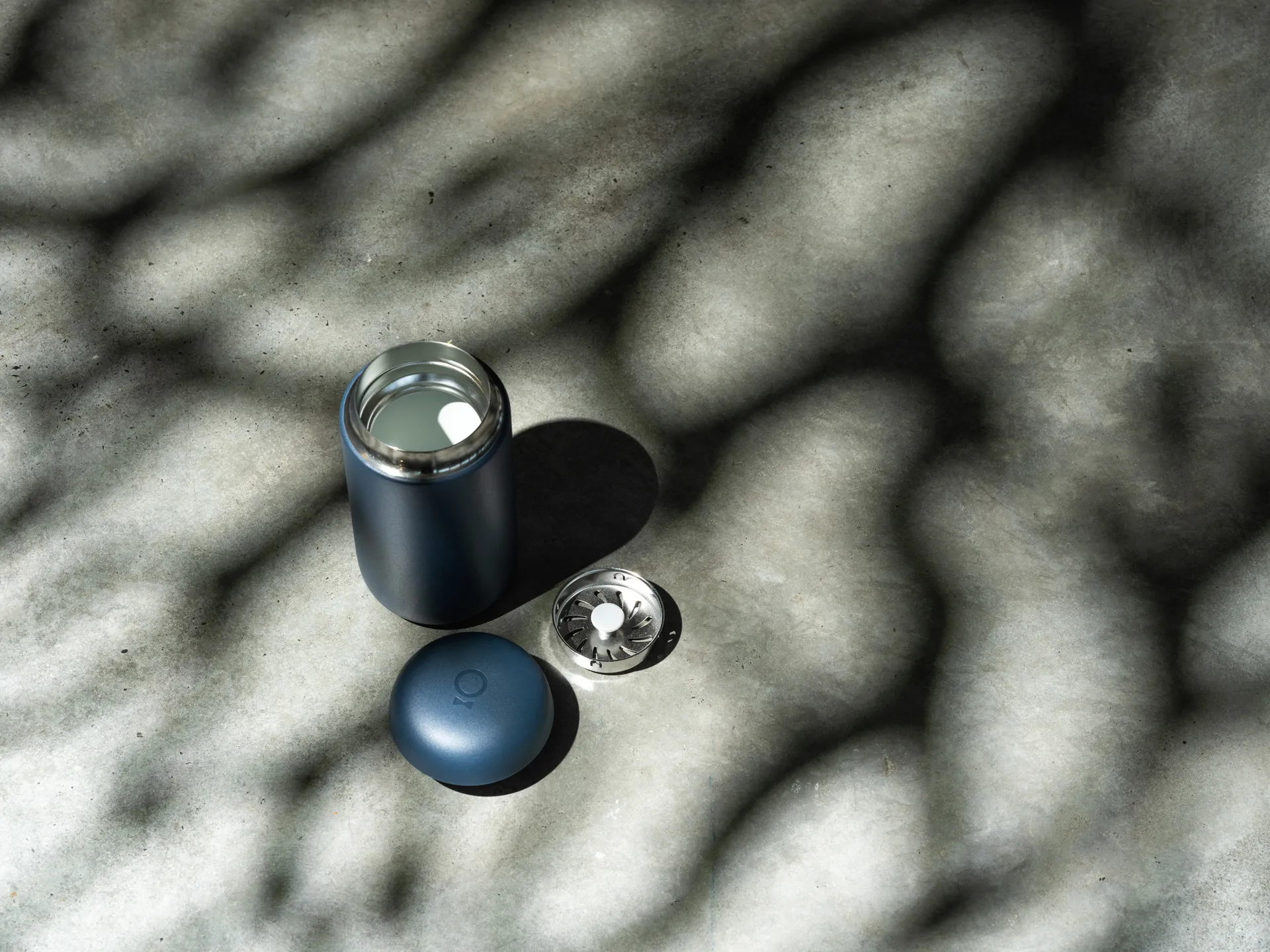 Taza térmica Carter con protección contra salpicaduras 35 cl, Stone blue Fellow