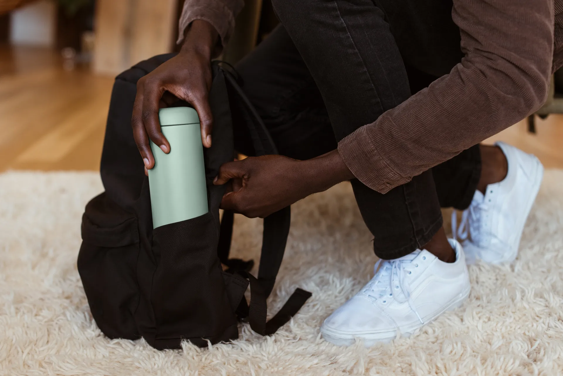Taza térmica Carter con protección contra salpicaduras 47 cl, Mint chip Fellow