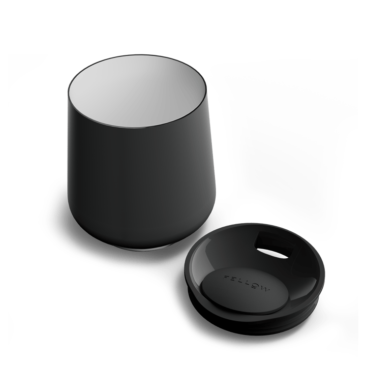 Taza térmica Ruby Wine 35 cl, Matte black Fellow