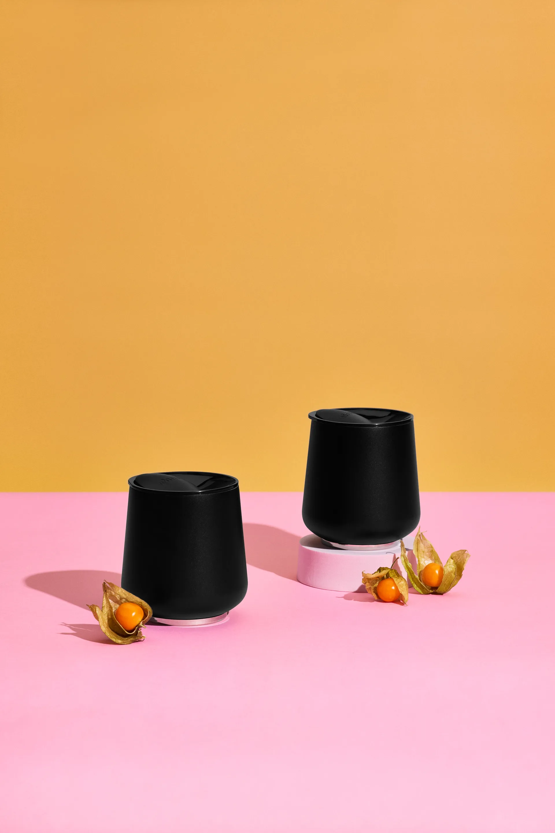 Taza térmica Ruby Wine 35 cl, Matte black Fellow