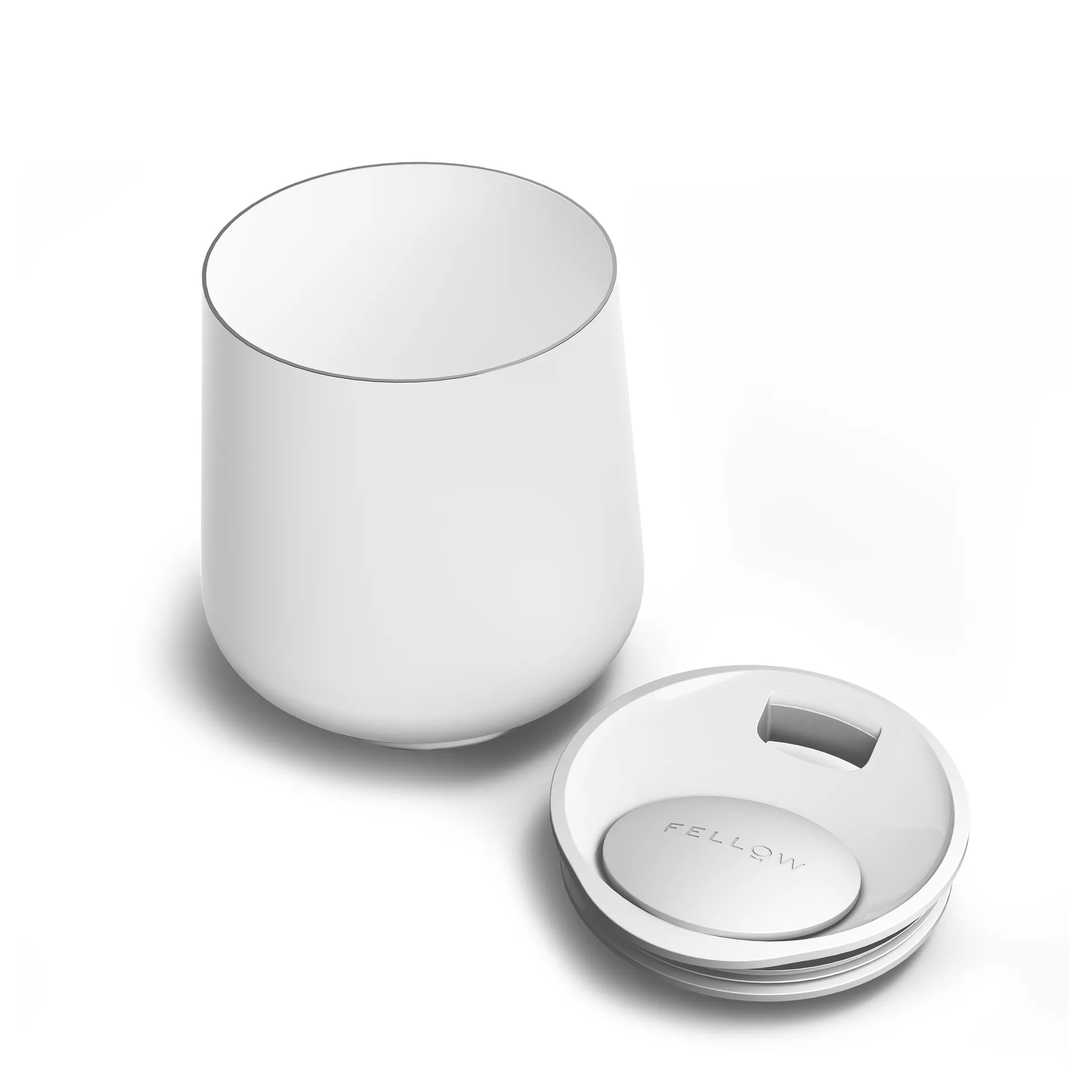 Taza térmica Ruby Wine 35 cl, Matte white Fellow