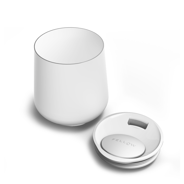Taza térmica Ruby Wine 35 cl, Matte white Fellow