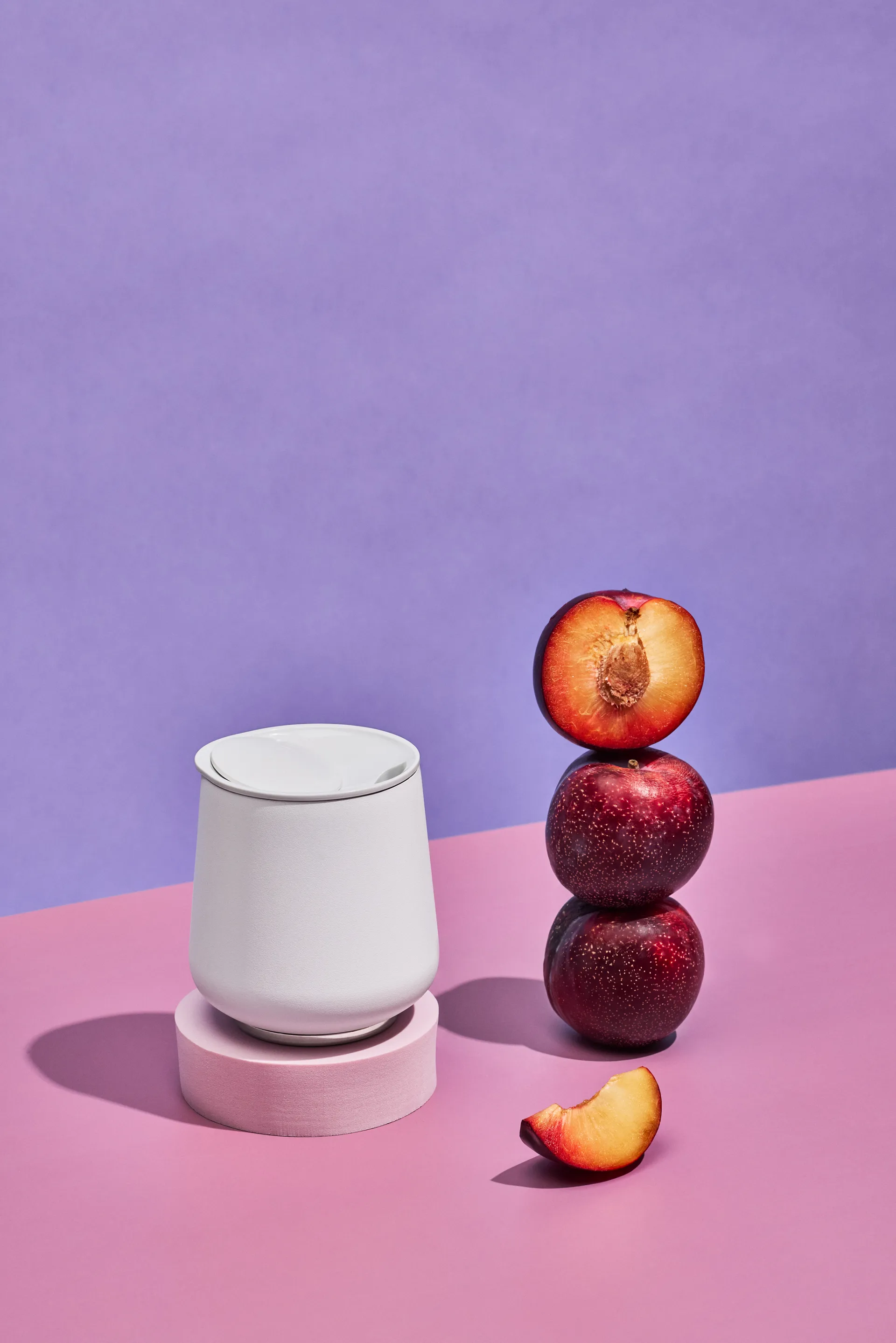 Taza térmica Ruby Wine 35 cl, Matte white Fellow