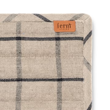 2 Agarradores Hale - Sand-negro - Ferm Living