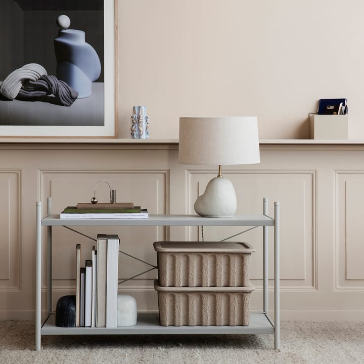 2 Cajas de almacenaje de cartón con tapa Ferm, marrón Ferm Living