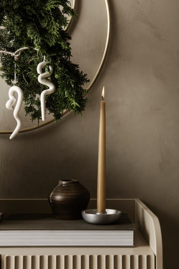 2 Colgantes de navidad Doodle 14,5 cm - Off-white - Ferm Living