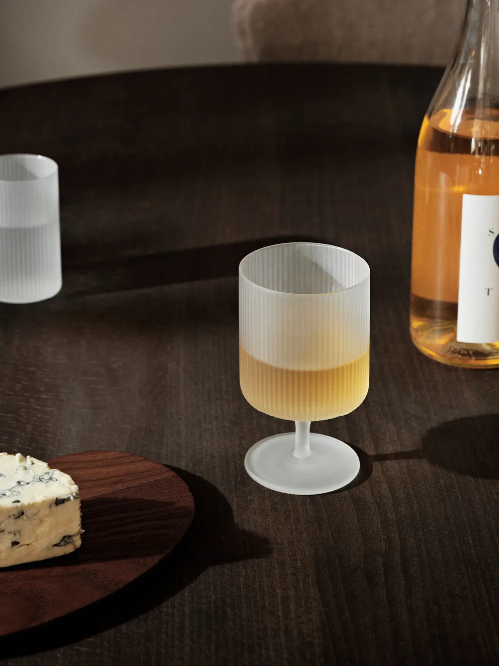 2 Copas de vino Ripple, Frosted Ferm Living