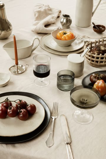 2 Copas de vino Ripple - transparente - Ferm Living