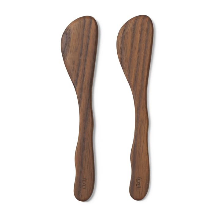 2 Cuchillos de mantequilla Cairn - Dark Brown - Ferm Living