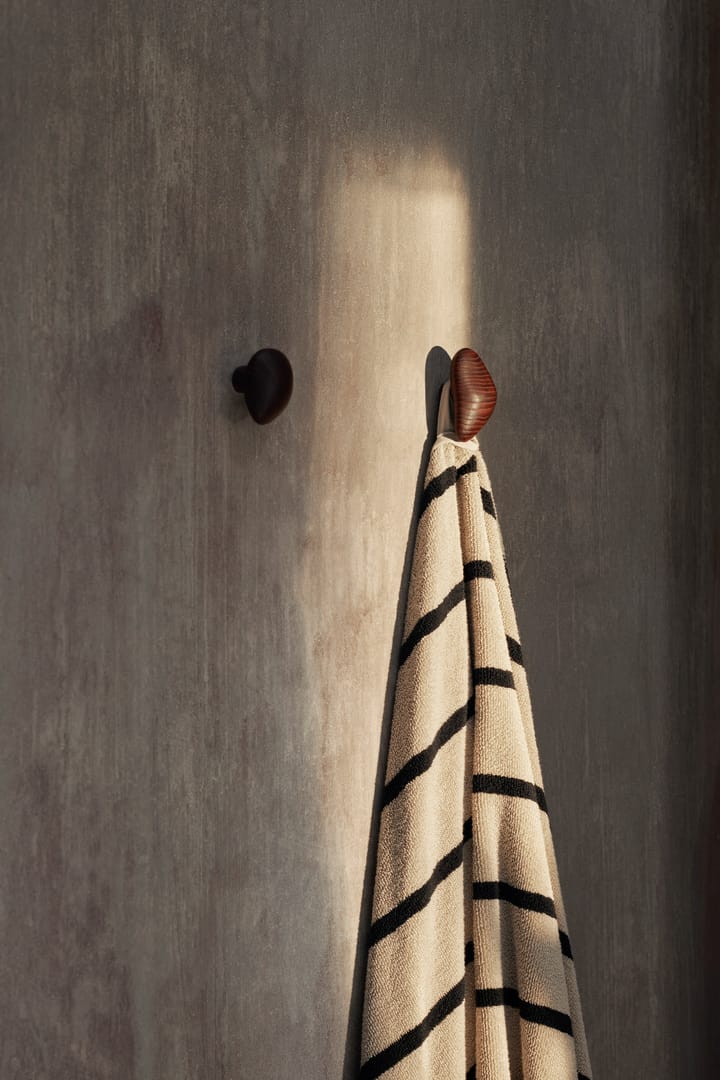 2 Ganchos Cairn, Dark Brown Ferm Living