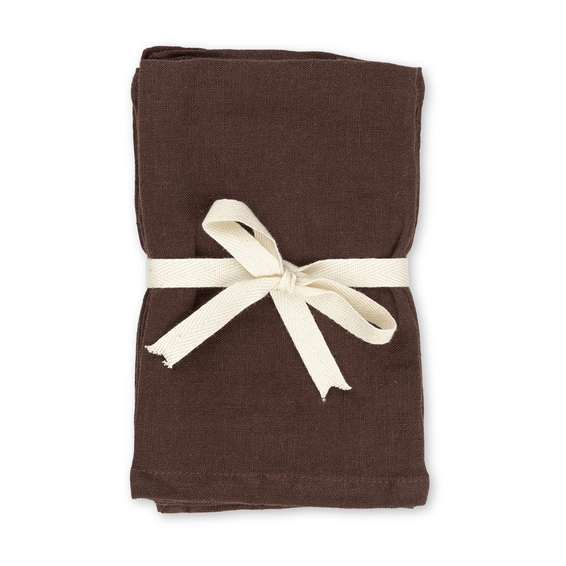 2 Manteles individuales Ferm Living lino, Chocolate Ferm Living