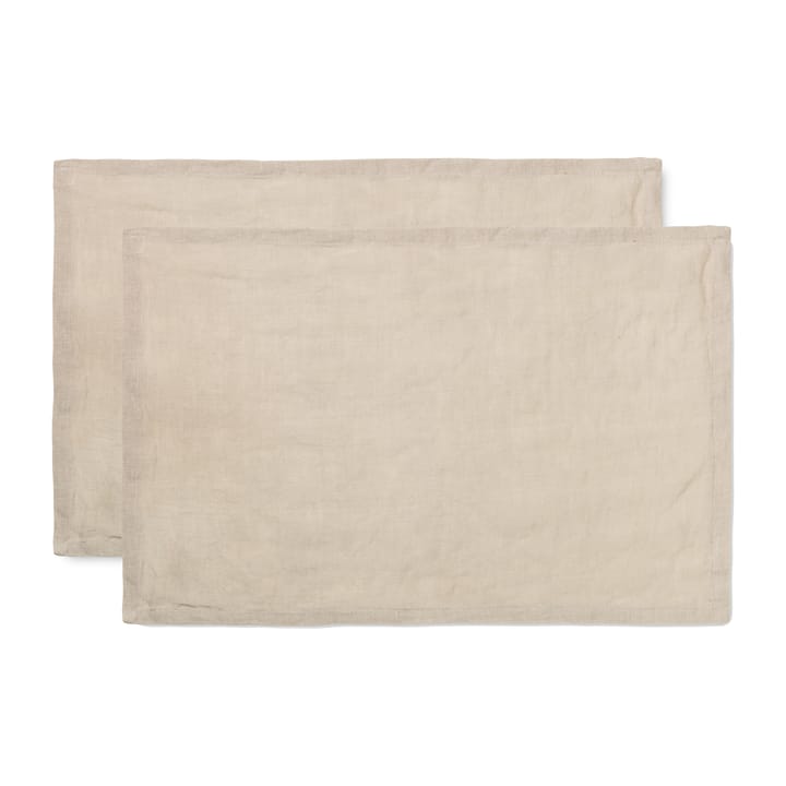 2 Manteles individuales Ferm Living lino - Natural - Ferm Living