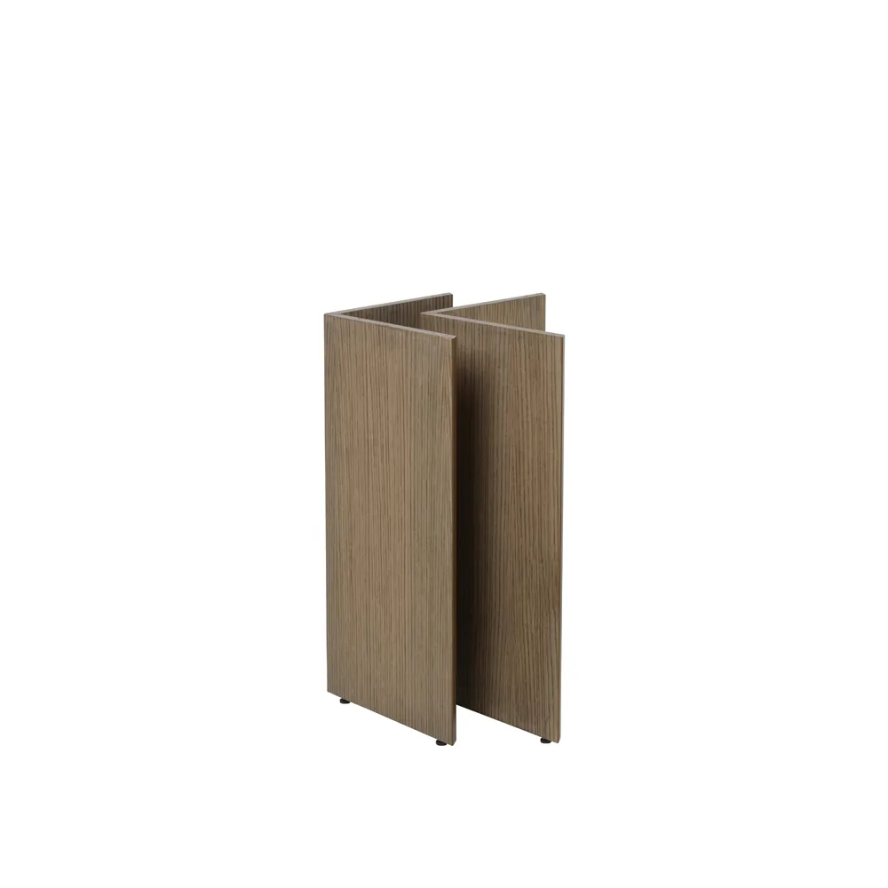 2 Patas de mesa Mingle, Oak dark stained, w48 Ferm Living