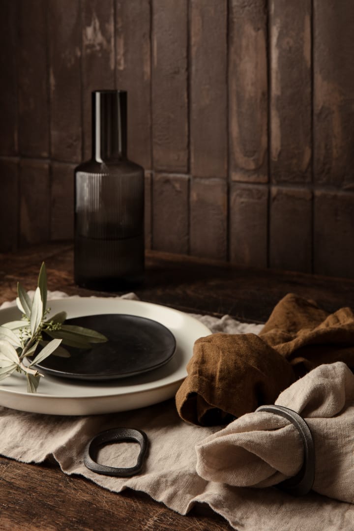 2 Servilletas de lino Ferm Living, Natural Ferm Living
