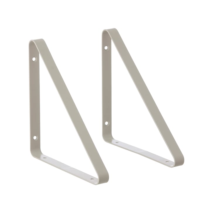 2 Soportes para balda Shelf, gris Ferm Living