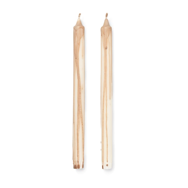 2 Velas Dryp - Beige - Ferm LIVING