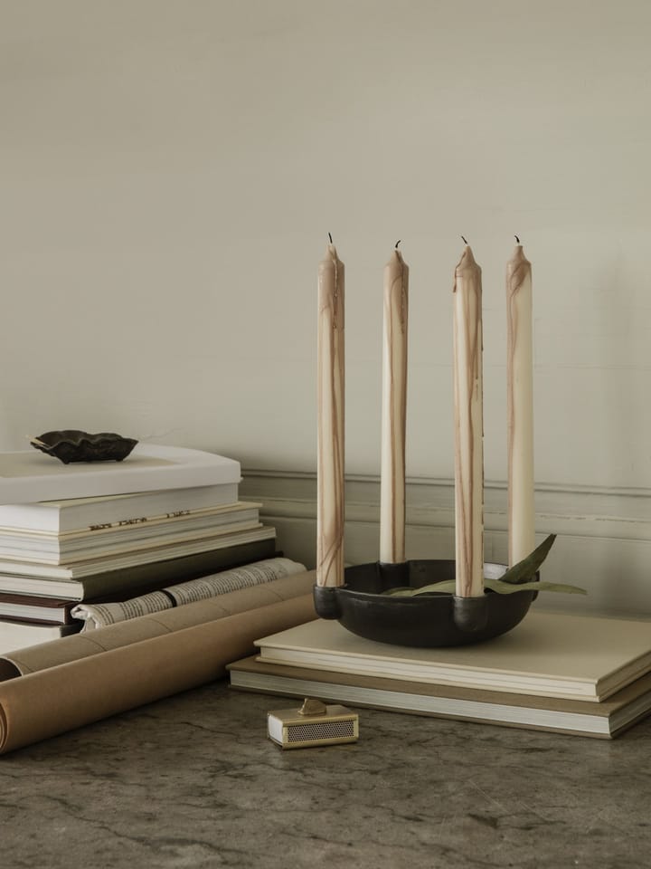 2 Velas Dryp, Beige Ferm Living