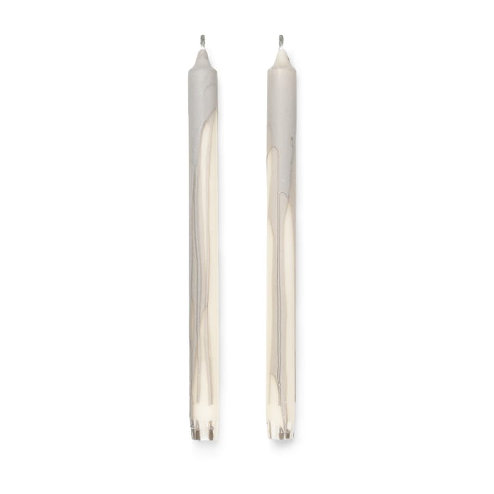 2 Velas Dryp - Warm Grey - Ferm Living