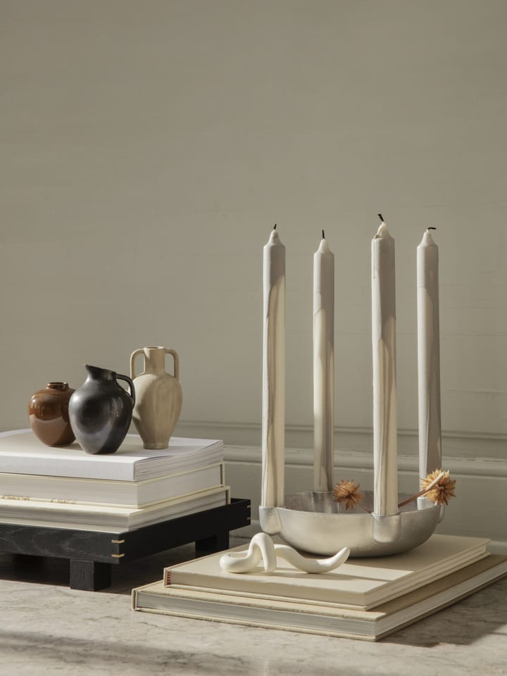 2 Velas Dryp, Warm Grey Ferm Living